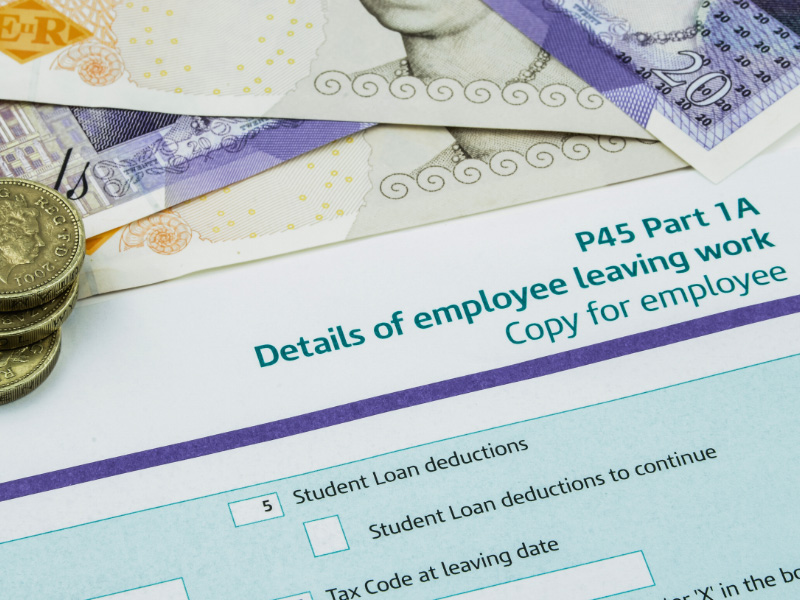Payroll Bureau Service - Issuing P45s to leavers