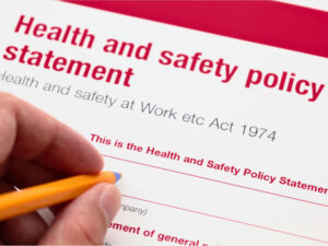 New business? Have you thought about your health and safety policy?